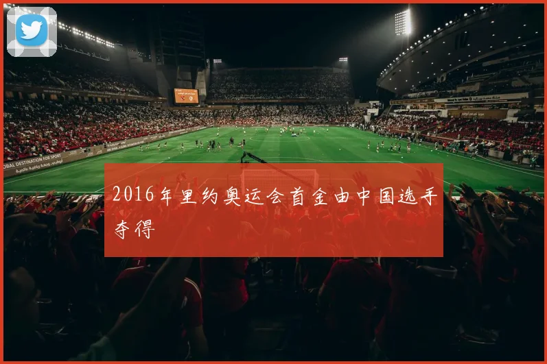 2016年里约奥运会首金由中国选手夺得